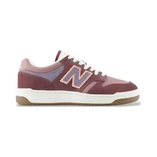 New Balanceunisex Voor Kinderen. GB480V1_KL Granaatrode B480 Lace Sneakers (36), Plat, Veters, Casual, Granaatappel, Kinderkleding