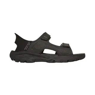 Skechers Herren Tresmen Reece Sandalen, Black Synthetic/Mesh, 45 Eu