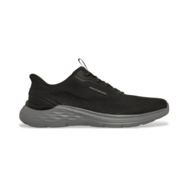 Skechers Garner Herren-Sneaker, Schwarzes Mesh/Synthetik, Größe 44 thumbnail