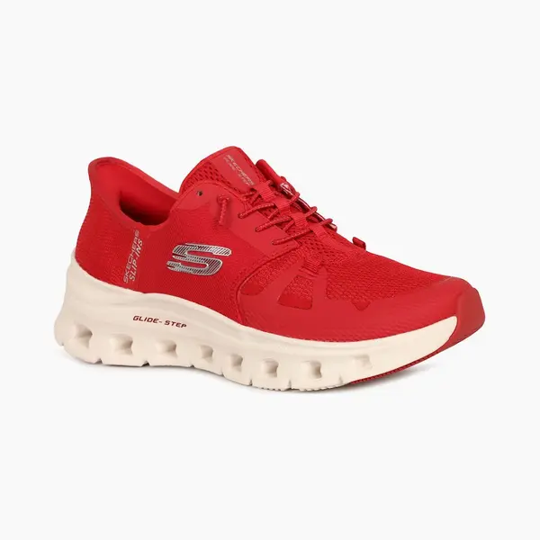 Skechers Glide-Step Pro Herren-Sneaker Zum Reinschlüpfen, Rot, 39 Eu thumbnail