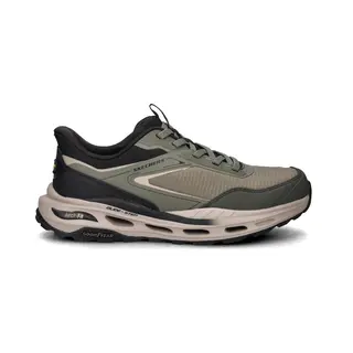 Skechers Hands Free Slip-Ins Arch Fit Glide-Step Orvan Talon Heren Sneaker - Kaki - Maat 45