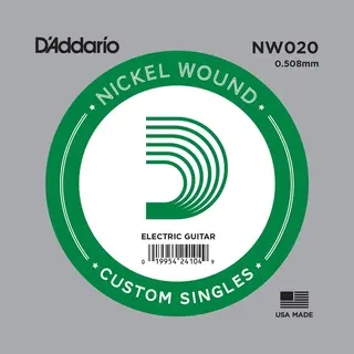 D'Addario NW020 musical instrument strings Electric 1 pc(s) Steel Guitar