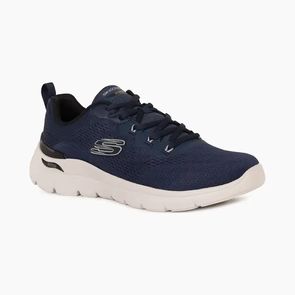 Skechers Men's Arch Fit Summits Kravel Lace Mens Trainers - Navy - Size, 8 thumbnail