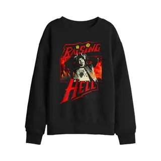 Stranger Things Season 5 - Eddie Munson Raising Hell Sweatshirt Schwarz In Xl