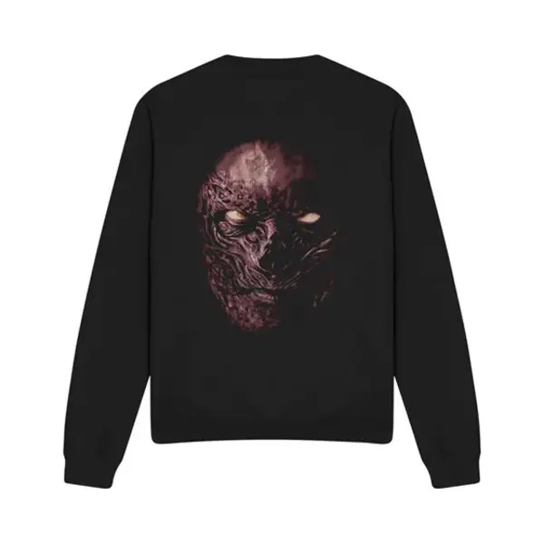 Stranger Things Season 5 - Vecna Oversized Face Sweatshirt Schwarz In Xxl thumbnail