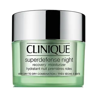 Clinique Superdefense Night Recovery vochtinbrengende crème gezicht Vrouwen 50 ml