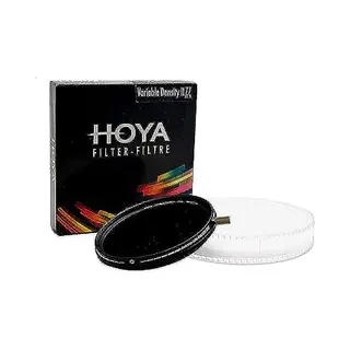 Hoya Variable Density Ii ND3-400 Filter (82 mm, Nd- / Graufilter, 82 mm), Objektivfilter, Schwarz