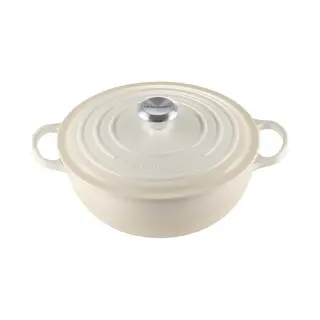 Le Creuset Signature La Marmite Aus Gusseisen, Ø 26 Cm, Für Alle Herdarten Und Induktion Geeignet, Volumen, 4, 1 L, 4, 255 Kg, Meringue,