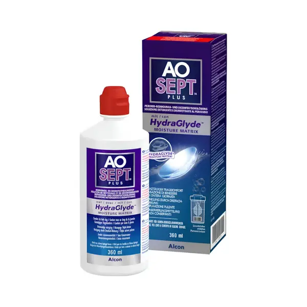 Alcon Aosept Plus Solution With Hydraglide 360 ml Liquids thumbnail