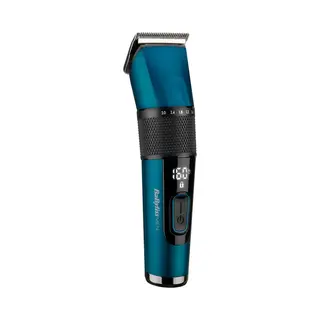 BaByliss Japanese Steel Digital Hair Clipper Zwart, Blauwgroen 45 Lithium-Ion (Li-Ion)