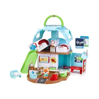 Klorofil Speelset Het Ziekenhuis - Poppenhuis - Met Poppetje Foxy & 7 Accessoires - Vanaf 18 Maanden