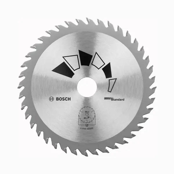 Bosch 2609256803 cirkelzaagblad 13 cm thumbnail