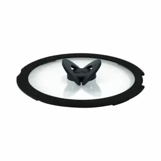 Tefal L9846753 deksel Rond Zwart, Transparant