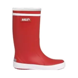 Aigle Lolly Pop Fur 2 Regenlaarzen, Uniseks, Kinderen, Rood