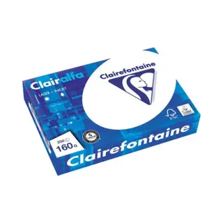 Clairefontaine Clairalfa 2618C Printpapier, Kopieerpapier Din A4 160 G/m² 250 Vellen Helderwit