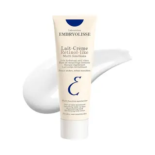 Embryolisse Milch-Creme Retinol Alternative Feuchtigkeitsspendendes Gesicht Und Make-up-Basis Für Normale Bis Empfindliche Haut, Reduziert Feine