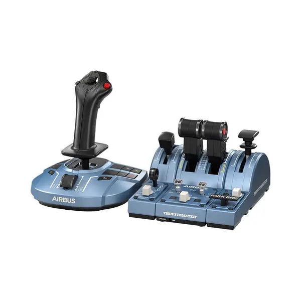 Thrustmaster Tca Captain Pack X Airbus Edition Schwarz, Grau Usb Joystick + Motorsteuerungshebel Analog Pc, Xbox thumbnail