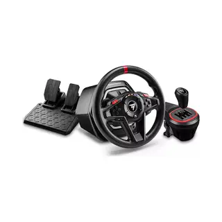 Thrustmaster T128 Shifter Pack Black Steering wheel + pedals + shifter Analogue / Digital Pc, Xbox One, Xbox One S, Xbox One X