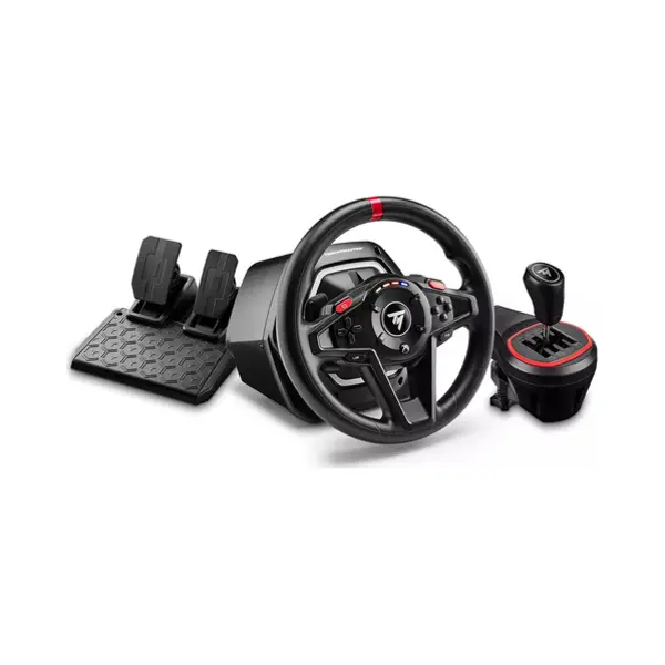 Thrustmaster T128 Shifter Pack Black Steering wheel + pedals + shifter Analogue / Digital Pc, Xbox One, Xbox One S, Xbox One X thumbnail