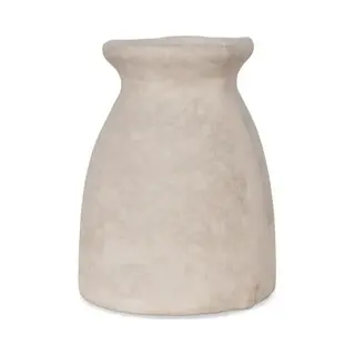 Opjet Enkele Papieren Maché Vaas Pm D9 H11.5 Cm