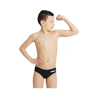 Arena Solid Team Junior Kinder-Badehose, Schnelltrocknende Kurze Badehose Aus MaxLife Eco Gewebe Mit Maximaler Chlorbeständigkeit Und Uv 50+ Schutz