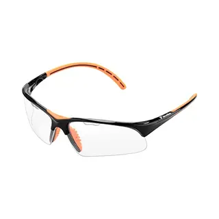 Tecnifibre 54SQGLASBK Schutzbrille/Sicherheitsbrille Polycarbonat Schwarz