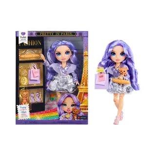 MGA Entertainment Rainbow High Pretty in Paris-modepop - Violet Willow (paars)