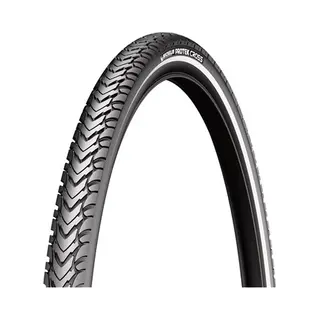Michelin Fahrradreifen Michelin Reifen Protek Cross Draht 28x1.60 Zoll 42-622 700x40C Schwar