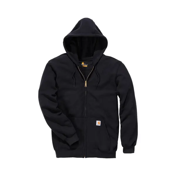 Carhartt Herren Zip Hooded Sweatshirt, Black Blk, Xl thumbnail