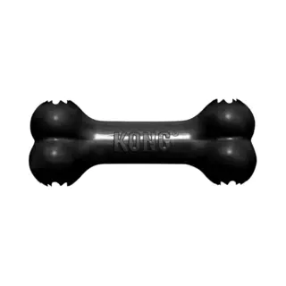 Kong Extreme Goodie Bone - Large - Zwart - Rubber - 22 Cm