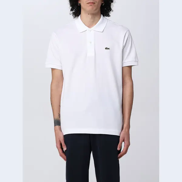 Lacoste Polo Shirt Korte Mouw Wit thumbnail