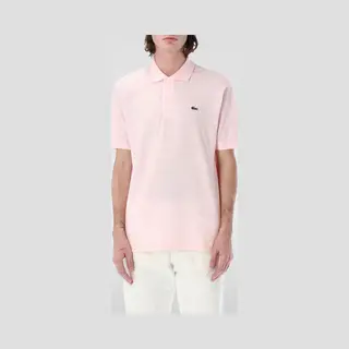 Lacoste Heren Poloshirt - Flamingo - Maat S