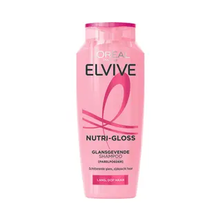 L'Oréal Paris Elvive Nutri-Gloss Shampoo - Glansgevende Shampoo Voor Lang, Dof Haar - Met Parelpoeder - 250ML