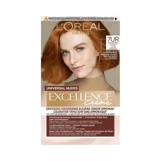 L'Oréal Paris, Haarkleur, L'Oreal Paris Universele Nudes Permanente Haarkleur - 7ur Koperrood (7ur Koperrood)