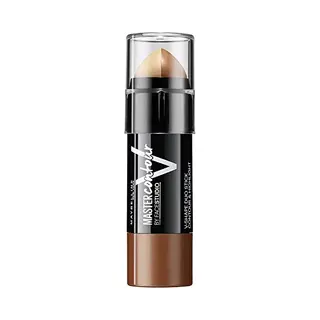 Maybelline New York Contouring-Stick Facestudio Contour Duo, Zaubert Die Angesagte V-Gesichtsform Im Handumdrehen