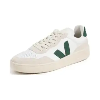 Veja Sneakers Laag 'V-90' Lichtgrijs / Grasgroen / Wit