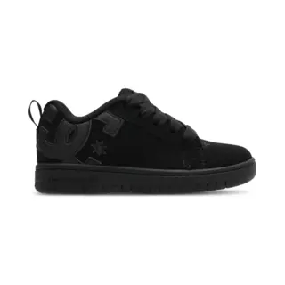 Dc Shoes Court Graffik Kinder Sneaker - Schwarz - Größe 32 - Wildleder