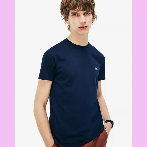 Lacoste Pima T-Shirt Dunkelblau - Xs thumbnail