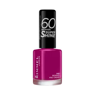 Rimmel 60 Seconds Super Shine nail polish 8 ml Bordeaux Gloss