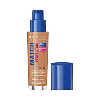 Rimmel Match Perfection Foundation 301 Warm Honey 30ml