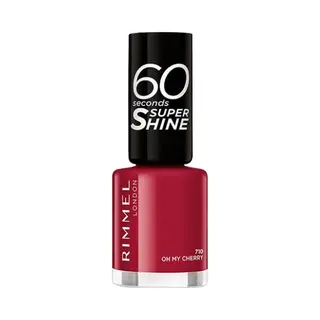 Rimmel 60 Sekunden Super Shine Nagellack 8 ml Burgunder Glanz