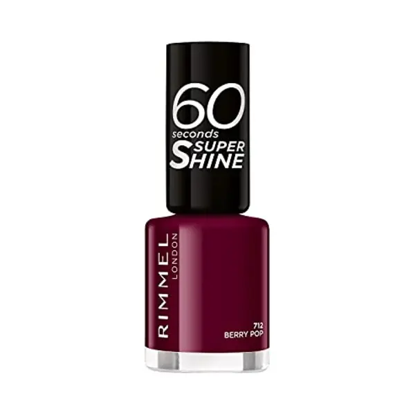 Rimmel London 60 Seconds Super Shine 712-Berry Pop thumbnail