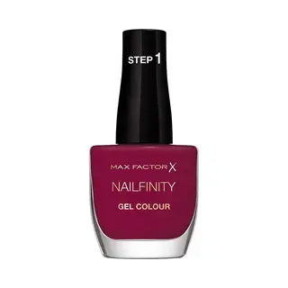 Max Factor Nailfinity Gel Colour nagellak 12 ml Bordeaux rood Glans