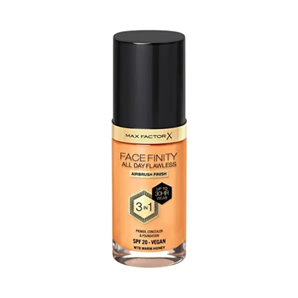 Max Factor Facefinity 3in1 All Day Flawless Liquid Foundation Lsf 20-78 Warm Honey 30ml thumbnail
