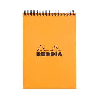 Spiraalblok Rhodia A5 Lijn 160pag 80gr Or | 5 Stuks
