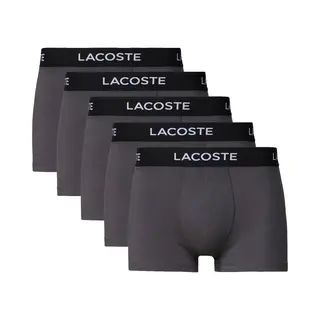 Lacoste Herren 5H5203 Unterwäsche, Fonte, S, Pack Of 5