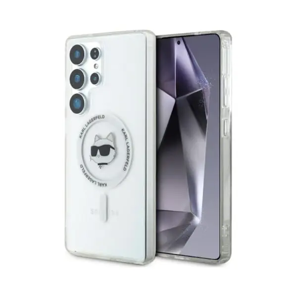 Karl Lagerfeld Knop Choupette Hoesje Voor Samsung Galaxy S25 Ultra thumbnail