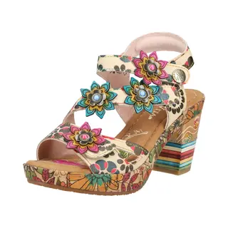 Laura Vita Laura Vita Sandalen Leder High-Heel-Sandalette