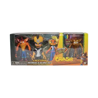 Crash Bandicoot Action Figures – 4 Pcs