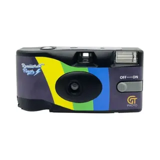 Gt Photo GT27FL filmcamera Compacte camera (film) 135 mm Zwart, Blauw